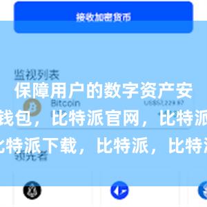   保障用户的数字资产安全比特派钱包，比特派官网，比特派下载，比特派，比特派虚拟币